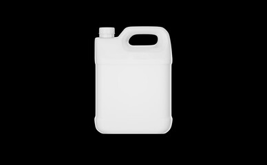 Gallon mockup design 3D rendering