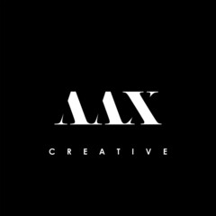 AAX Letter Initial Logo Design Template Vector Illustration