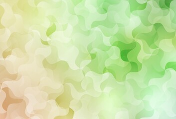 Light Green, Red vector low poly texture.