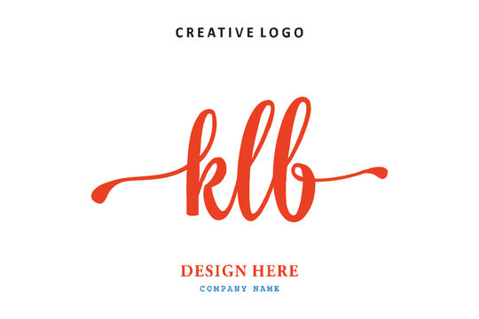 KLB lettering logo is simple, easy to understand and authoritative