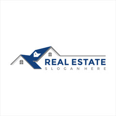 real estate home builder logo design