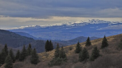 massif du Sancy vu du Puy-de-Dôme