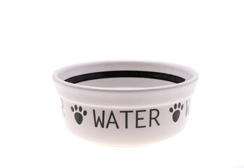 dog bowls isolated