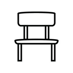 Fototapeta premium chair icon