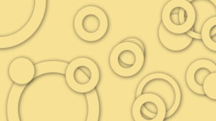 yellow abstract background with circles