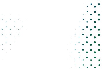 Light blue, green vector texture with disks.