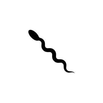 snake icon vector 