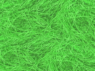 草模様の背景　明るい黄緑