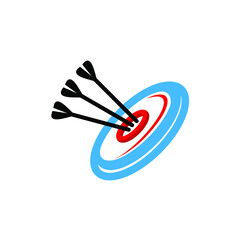 Arrow Target Logo Design 