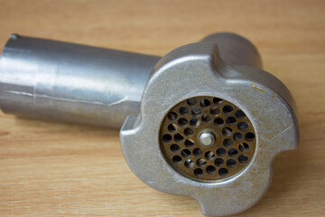 attachment for mincing meat and soft foods