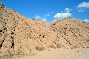 Desert of Sinai Peninsula, Egypt. Near Sharm El Sheikh