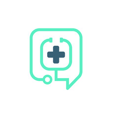 Medical Chat Logo Design 