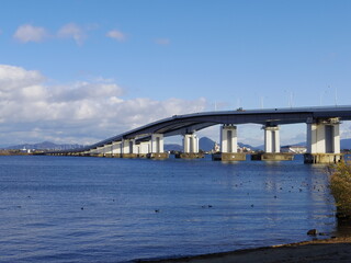 滋賀県大津市琵琶湖大橋