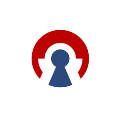 Key Hole Logo Design 
