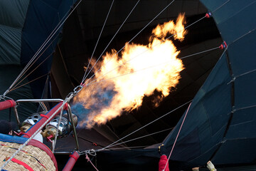 A Hot Air Balloon burners Trim Ireland Europe