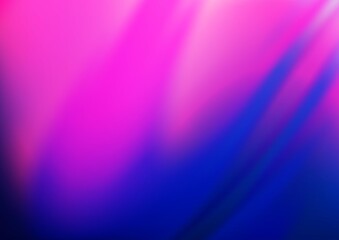 Fototapeta premium Light Pink, Blue vector blur pattern.