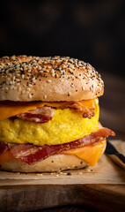 Breakfast Sandwich on a Bagel