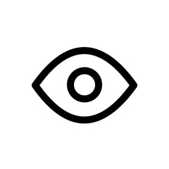 Eye icon. Eye mark icon for UI design. vector