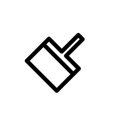 Cleaning broom icon. Broom icon for UI design. vector