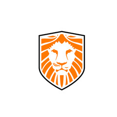 shield lion logo