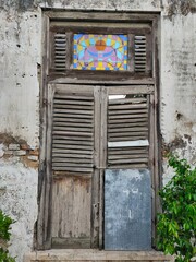 Village door in Yogyakarta, Indonesia