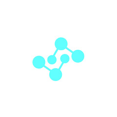Fototapeta na wymiar Molecule Logo Design 