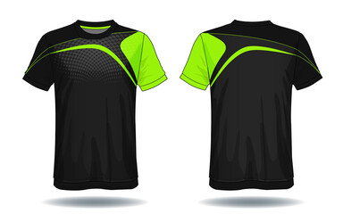 Soccer jersey template.sport t-shirt design.	