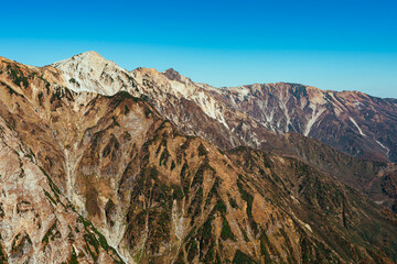 Shirouma dake autmun range