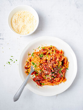 Pasra with Rich Meat Rag&ugrave;
