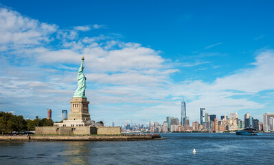 Statue of Liberty National Monument in New York.