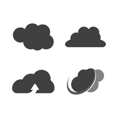 Fototapeta na wymiar cloud logo vector