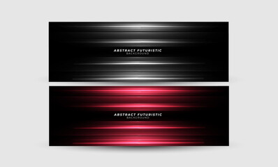 Fototapeta premium Abstract banner futuristic background, Abstract art wallpaper. Vector illustration.