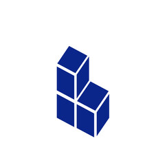 L Cube Logo Design 