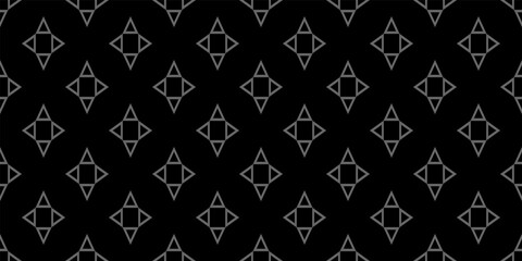 Wallpaper background, seamless pattern. Colors: shades of black, monochrome. Perfect for fabrics, covers, sewing patterns, posters, interior design