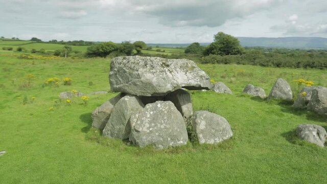  Neolithic dolmen Sligo, Ireland.