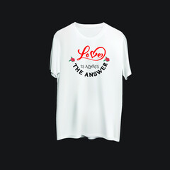 Love t-shirt design