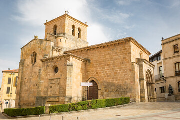 Church of San Juan de Rabanera in Soria city, Castile and Leon, Spain