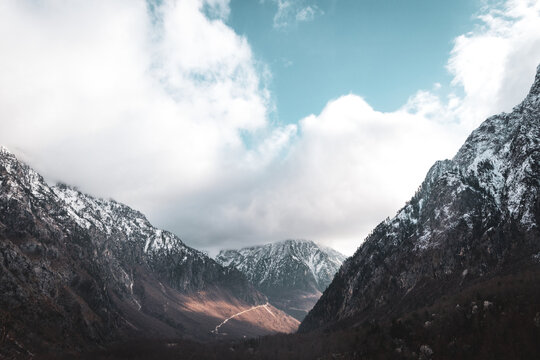 Vall&eacute;e de Valbone en Albanie