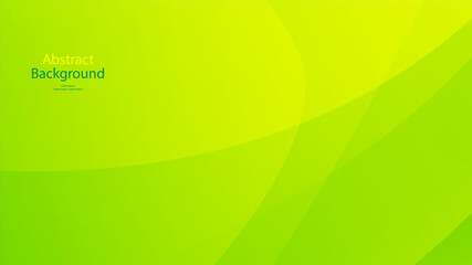 green and Yellow color background abstract art vector