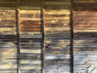 Old panel wood