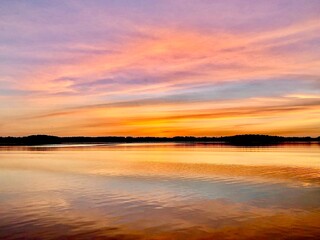 Sunset over Lake Oconee 