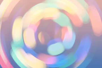 Obraz premium bokeh lights background retro colorful whirl 5