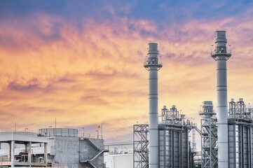 Fototapeta premium Industrial zone,The equipment of oil refining,Close-up of industrial pipelines of an oil-refinery plant,Detail of oil pipeline with valves in large oil refinery.