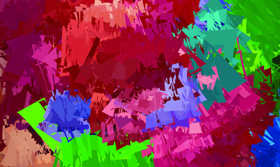 Brush strokes abstract colorful background
