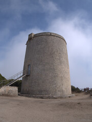 Tagus Tower, in La Breña Park, between Barbate and Caños de Meca, Cadiz