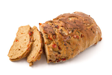 Weizenbrot mit Peperoni und Rosmarin