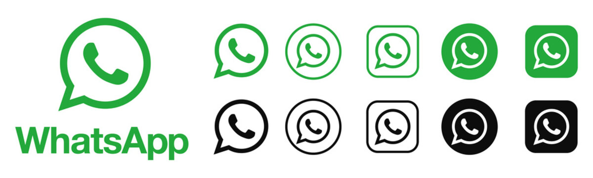 Whatsapp Logo Images – Browse 12,679 Stock Photos, Vectors, and