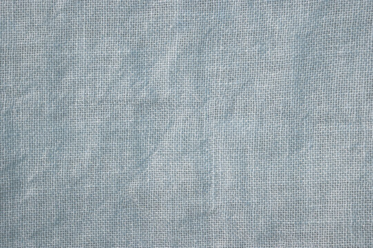 TOILE DE JUTE TERNE BLEU CLAIR