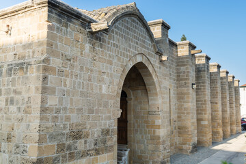 Fototapeta premium Old walls in Nicosia of Cyprus