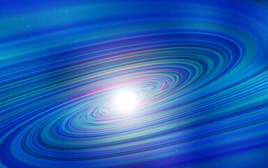 Light BLUE vector background with galaxy stars. Modern abstract illustration with Big Dipper stars. Pattern for astrology websites.